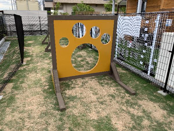 About how to use the dog run of Kainz Himeji Otsu store and equipment 