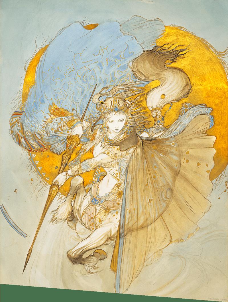 La generazione finale di fantasia deve essere un must-see! Fantasy Art Mostra 